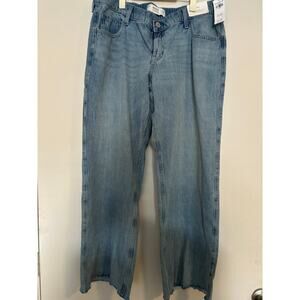 Hollister Light Blue Flare & Wide Leg Jeans